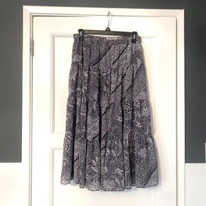MICHAEL Michael Kors printed midi skirt M